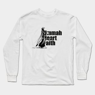 One Ummah, One Heart, One Faith Long Sleeve T-Shirt